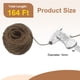 thumbnail image 2 of Uxcell Cuerda de Yute Natural de 50 Metros, Cuerda de Yute de 3 mm para Manualidades, Envoltura de Regalos, Decoración, Empaque, Jardinería, Soporte para Plantas, Marrón, 2 of 6