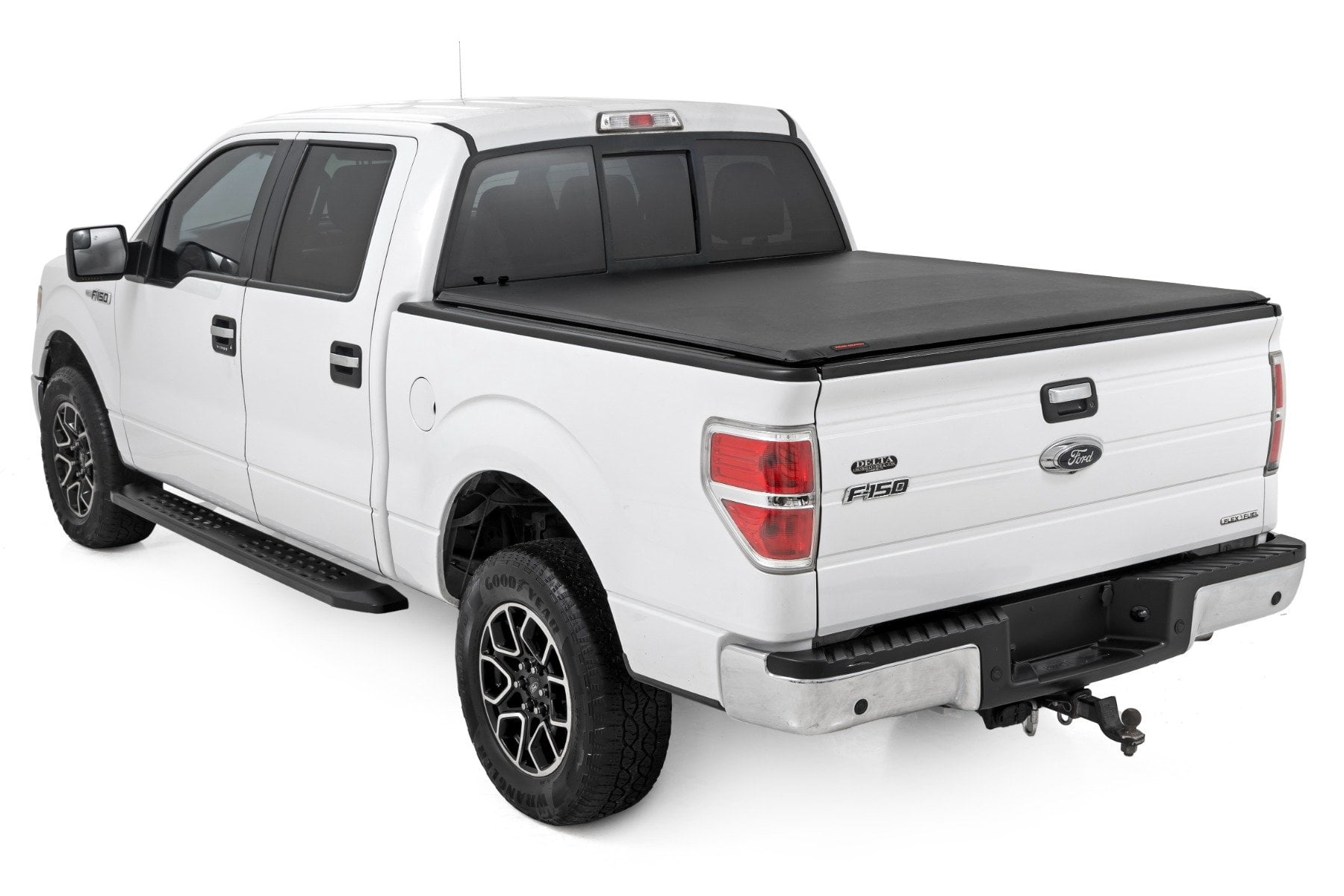 Rough Country Soft Roll-Up Bed Cover for 2004-2014 Ford F-150 | 5'7" - 42509550