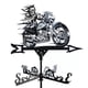 thumbnail image 2 of Yuarrent Veleta de Metal para decoración de techo, adorno de jardín, cobertizo de jardín, veleta para decoración de techo Decoración del hogar, 2 of 6