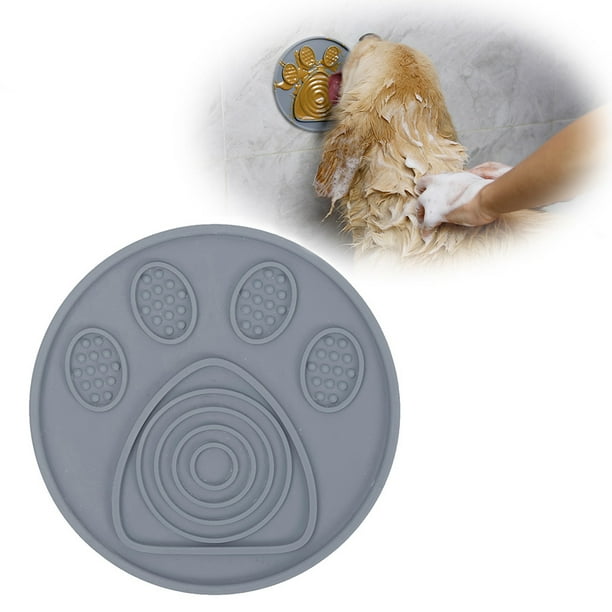 Megawheels Dog Lick Pad Slow Feeder Treat Dispensing Mat For Pets Puppies Bath For Pet Bathing