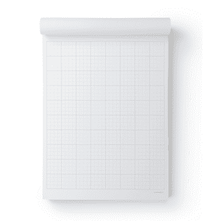 Quadrille Grid Blueprint and Graph Paper (1 Pack 11 x 17)