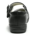 thumbnail image 3 of DADAWEN Girls Mary Jane Flat School Uniform Shoes Black Dress Shoes for Kid 4.5 Big kid, 3 of 6