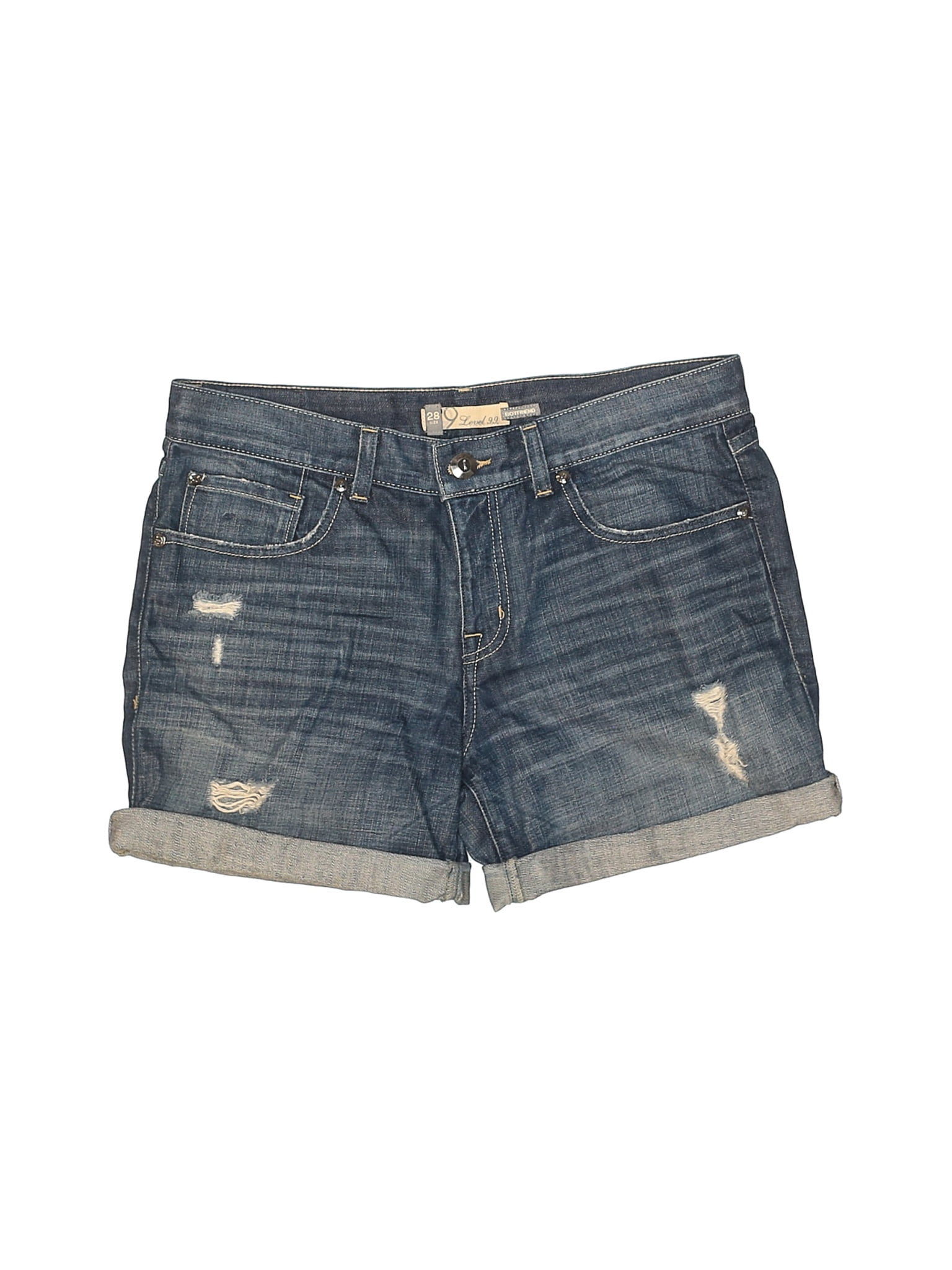 level 99 denim shorts