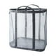 thumbnail image 2 of Cesta de malla plegable de gran capacidad para la colada | Bolsa de pared para guardar ropa sucia y juguetes | Portátil con asas | Poliéster gris | 41 x 40 x 25 cm, 2 of 8