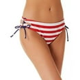 thumbnail image 2 of Juniors' Classic Stars And Stripes Side-Lace-Up Hipster Bikini Bottoms Multi XL, 2 of 3
