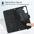 thumbnail image 5 of Case for Samsung Galaxy A13 5G Wallet Flip Cover Magnetic Leather Card Holder, 5 of 5