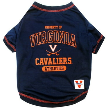 Pets First Collegiate Virginia Cavaliers Pet Dog T-Shirt in 5 Sizes - Large