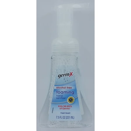 Germ-X Foaming Fresh Scent Hand Sanitizer, 7.5 FL OZ