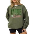 thumbnail image 5 of Caddie Baddie Sweatshirt for Women Trendy Funny Golf Pullover Crewneck Army Green Sweatshirt Adult Small, 5 of 7