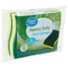 Great Value Heavy Duty Scrub Sponges, 4 Count