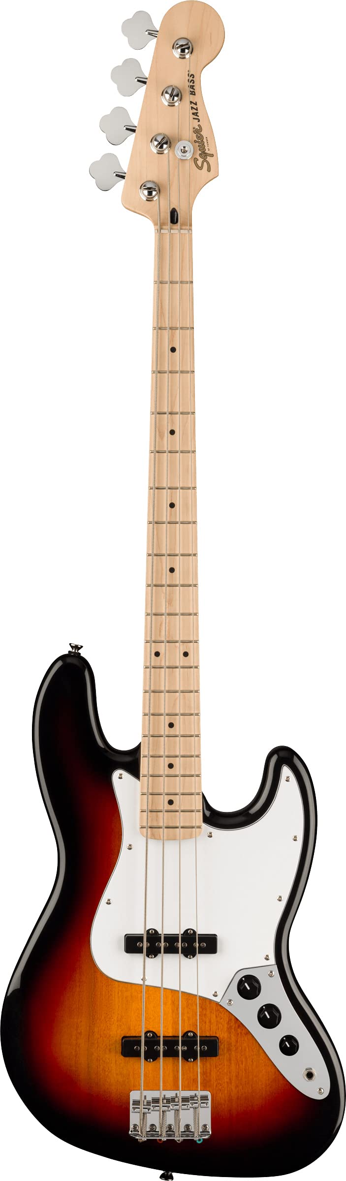 Fender Squier Affinity Jaguar Bass H - Black w/ Rumble 15 Amplifier