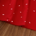 thumbnail image 3 of Dpytoraw Girls Child Sleeveless Dot Prints Ruffles Summer Beach Sundress Party Dresses Princess Dress Girls Floral Dresses Size 5-6 Years, 3 of 5