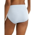 thumbnail image 2 of Women's Vanity Fair 13108 Illumination Hi-Cut Brief Panty (Faded Denim 7), 2 of 3