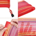 thumbnail image 3 of Bolsa de malla de nailon con cremallera Sinzip multicolor, varios tamaños x12, 3 of 7
