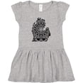 thumbnail image 3 of Inktastic Michigan Silhouette Mandala Girls Toddler Dress, 3 of 5