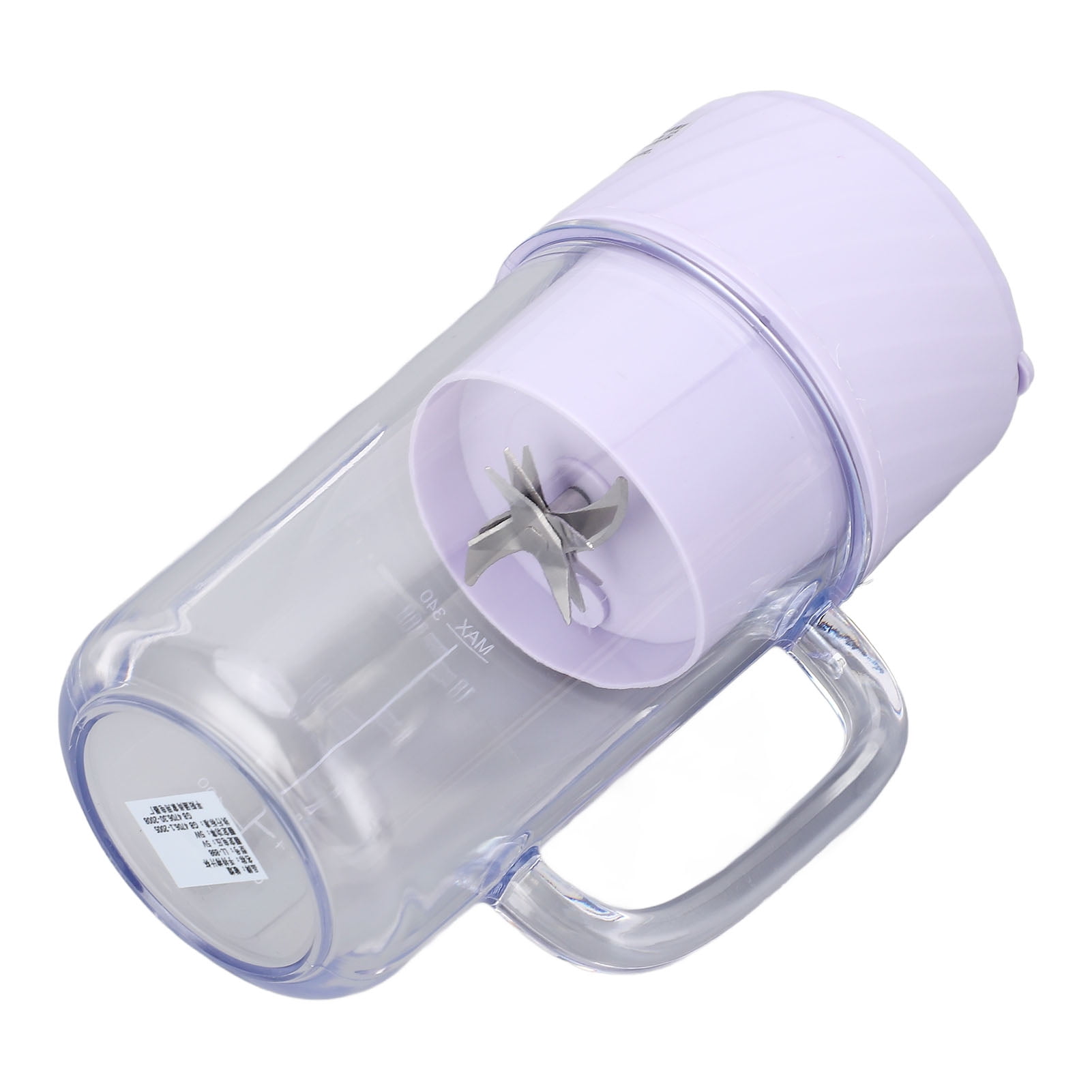 Portable Blender, Smoothie Maker Blender with 10 Blades, Rechargeable Personal Size Blender Juicing Cup for Outdoor, Camping, Home Daily Use