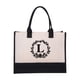 thumbnail image 1 of Women's Cotton Canvas Tote Bag Personalized Beach Shoulder Bag for Shopping and Travel, 1 of 7