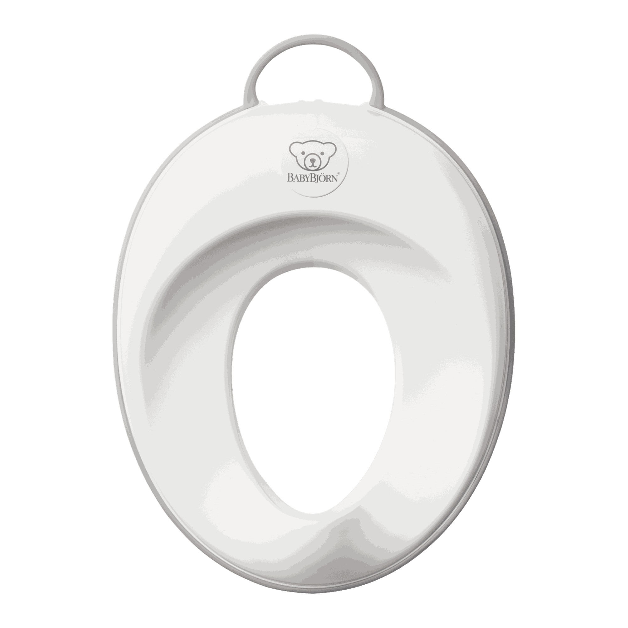 BabyBjorn Toilet Training Seat, White/Gray