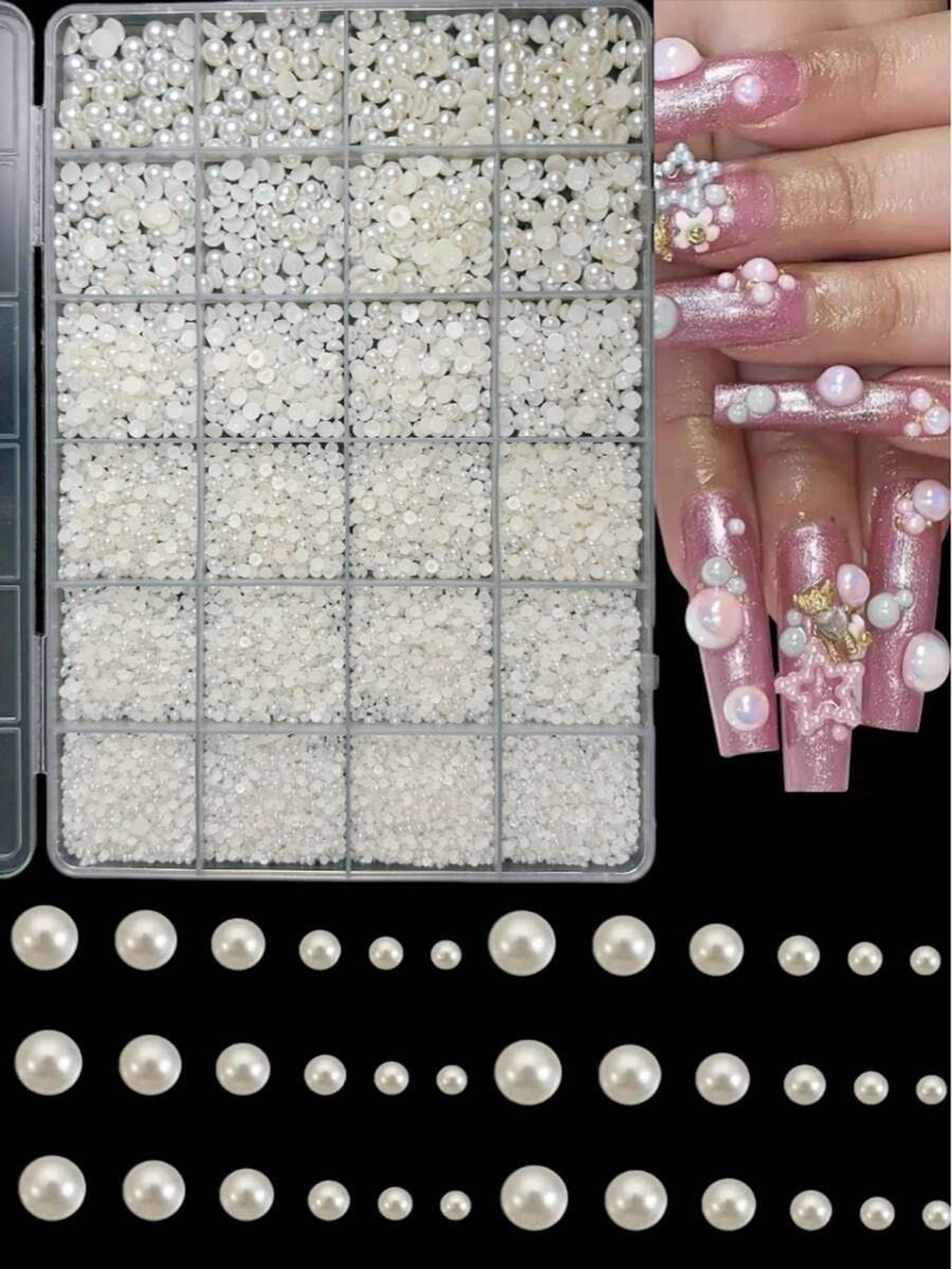 1 Box Assorted Color ABS Rhinestones, Resin Flat Diamonds, Shiny Nail Art Decorations For DIY Crafts And Manicure Accessories Nails Nail Supplies Nail Gems
