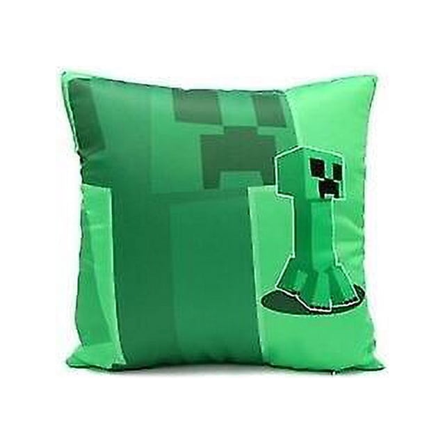 Oreiller en Coton Minecraft Creeper