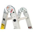 thumbnail image 4 of Werner Multi-Ladder Articulated Ladder Aluminum 16 ' Type Ia 300 Lb, 4 of 4