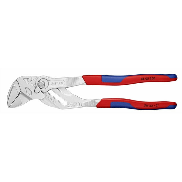 KNIPEX - 86 05 250 SBA Tools - Llave de alicates, cromo, multicomponente (8605250SBA)