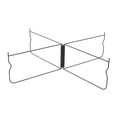 thumbnail image 3 of Almencla Support Pliable Support de Valise Robuste pour Barbecue Maison Pique-Nique Noir Incurvé, 3 of 8