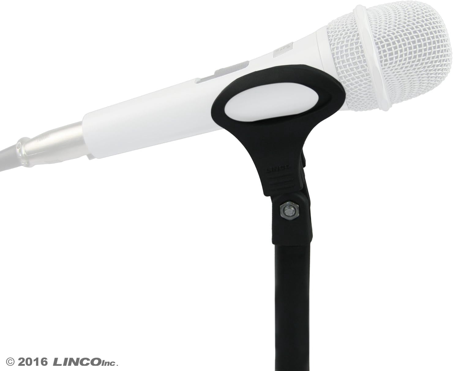 LINCO 5 ft Adjustable Metal Microphone Stand with Carrying Bag Universal Mic Mount (2.5’ft-5’ft)-Black 8805