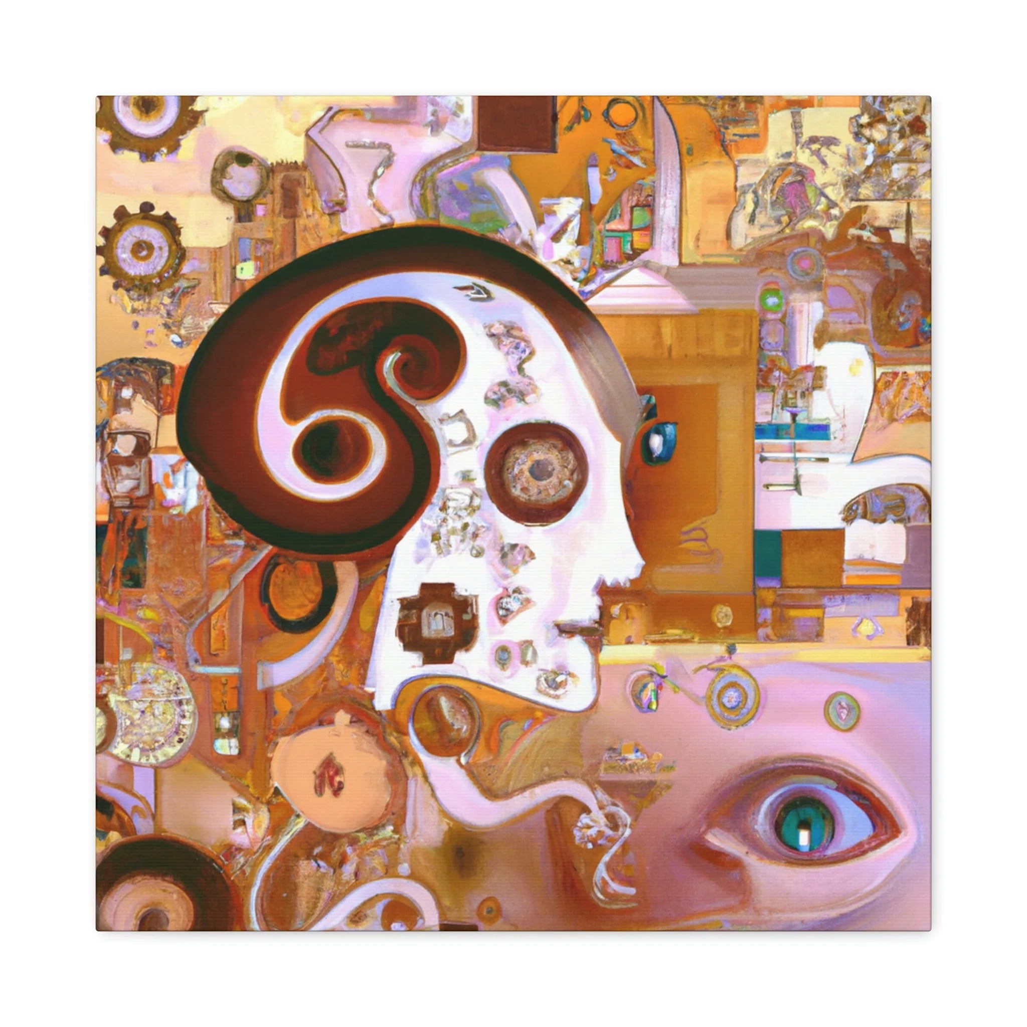 AI in the Rococo - Canvas - Walmart.com