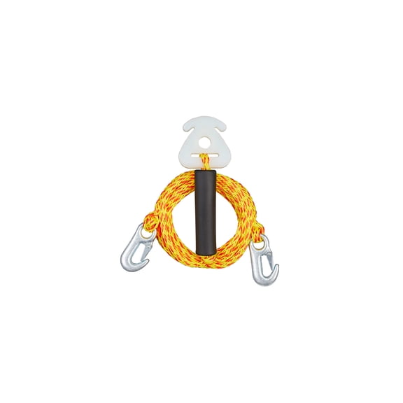 Full Throttle 341000-300-999-21 Ski/Tube Tow Harness - 2-Rider, 8', White/Orange