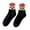Black, variant on Cute Cotton Socks for Women Novelty Flower Socks Ankle Athletics Socks for Daily Wear