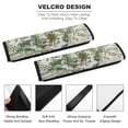 thumbnail image 2 of WYYP Flowers Butterfly Fabric Universal Seat Belt Cushions for Car Protect Neck and Shoulder 2Pcs, 2 of 6
