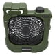 thumbnail image 3 of Ventilador de camping portátil recargable, súper silencioso, rotación automática de 270 grados, ventilador de refrigeración USB con luces LED para exteriores, 3 of 14