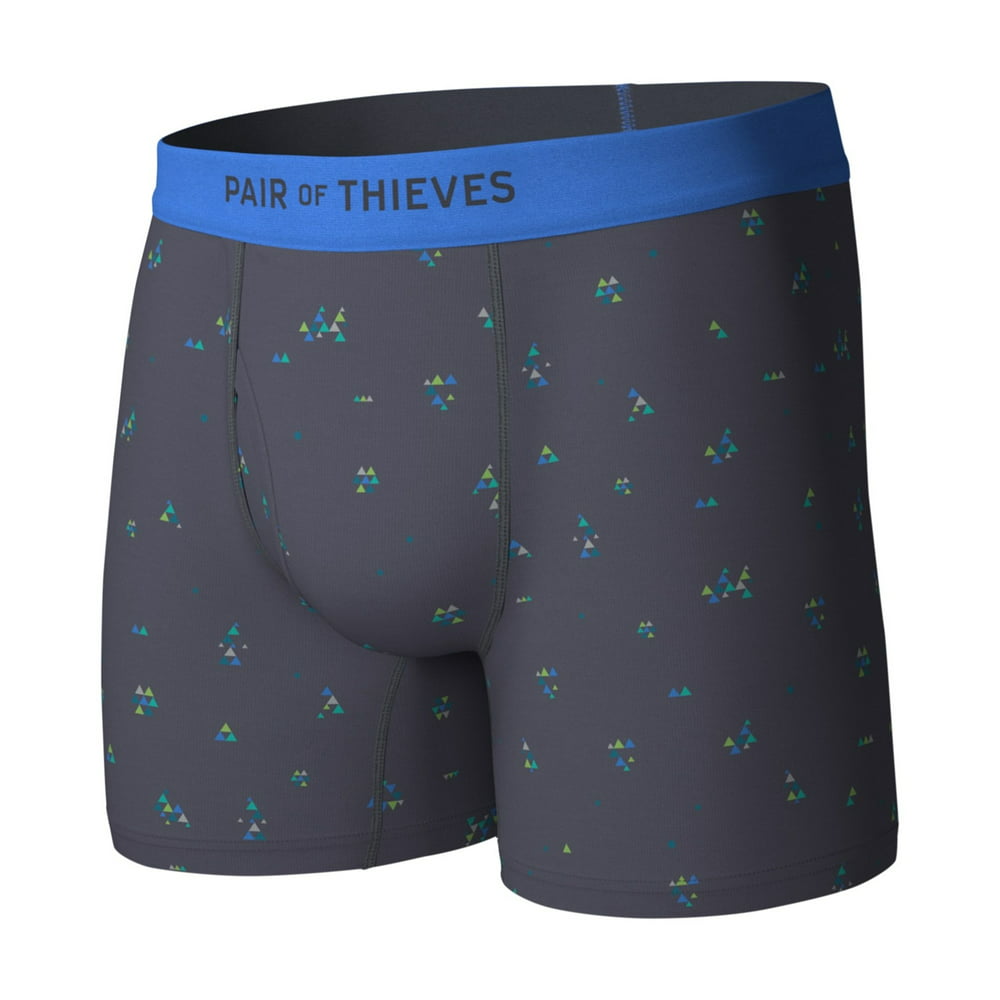 Pair of Thieves - Pair of Thieves Mens Printed Underwear Boxers blue S ...