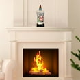 thumbnail image 6 of Costeam Christmas Snow Globe Candle Battery Operated Lighted Flameless Candles Light Swirling Water Glittering Spinning Candles for Home Decoration(Snowmen Family) Containing Liquid 5ml, 6 of 6