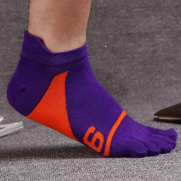 Men Cotton Socks 4 Pairs Ankle Socks Breathable Sports Short Socks