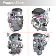 thumbnail image 4 of CV 40mm Carburetor 2742199C Carb Fit for 1988-2007 Softail Dyna Touring Sportster, 4 of 5