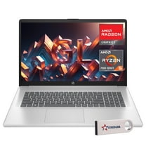 HP 2025 Business 17 inch FHD Laptop, AMD Ryzen 5 7430U Processor (Beats i5-1235U), 16GB RAM, 1TB PCIe SSD, 17.3" 1080p IPS Display, Webcam, WiFi 6, Bluetooth 5.3, Windows 11, XtreDura USB Drive