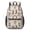 Highland Cow and Boot Print, variant on Highland Cow and Boot Print 17" Waterproof Oxford School Backpacks for Teens, S-Shape Padded Straps, for School, Travel, Hiking, Camping