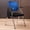 Blue, variant on Mesh Reception Chair Mid Back Mesh Meeting Chair with Writting Board,Ergonomic Office Chair,School Company Conference Room Training Chair, Folding Stackable Chairs