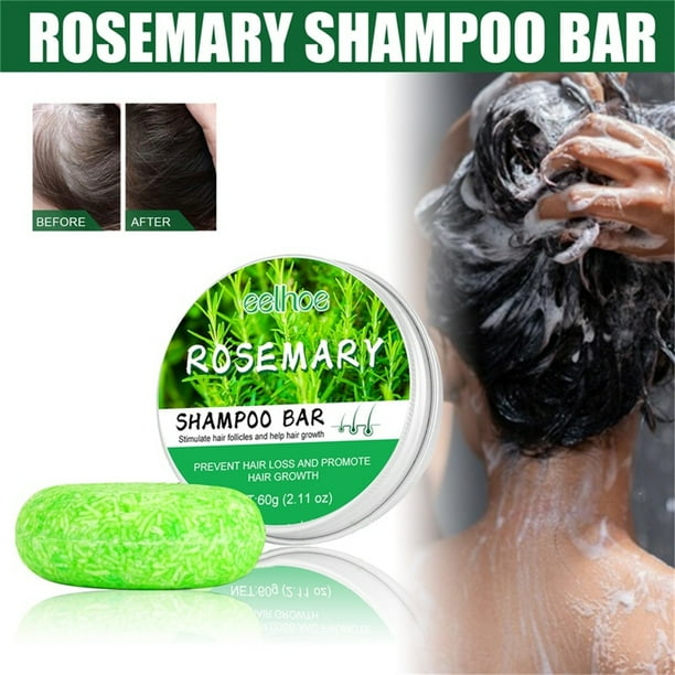Champú sólido de jengibre y barra de champú de jengibre para dar volumen, jabón para el cabello, champú para cabello graso y seco, champú y jabón Mixiang para cuero cabelludo seco.