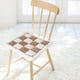 thumbnail image 2 of Cushion table chair, dining room office student home, soft fabric, lightweight foldable, metal frame, for bedroom, 2 of 7