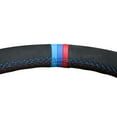 thumbnail image 4 of Mewant Hand Stitch Black Suede Car Steering Wheel Cover for BMW F87 M2 2015-2017 F80 M3 2014-2017 F82 M4 2014-2017 M5 F12 F13 M6 F85, 4 of 5
