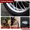 thumbnail image 4 of Uxcell Tire Valve Stem Caps, Car Wheel Valve Cap Universal Air Valve Cover Vehicle Exterior Accessories Blue, 4 of 6