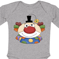 thumbnail image 4 of Inktastic Big Clown Face Boys or Girls Long Sleeve Baby Bodysuit, 4 of 5
