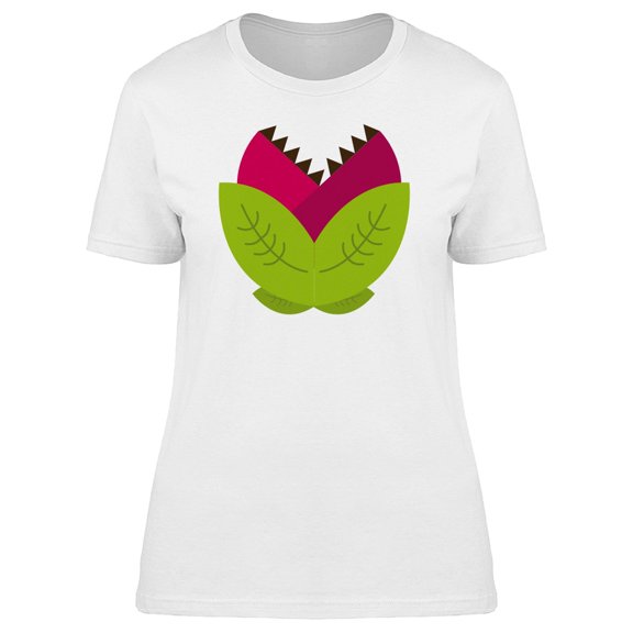 Monster Flower Minimal Art Tee Women's -Image by Shutterstock