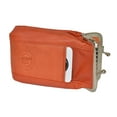 thumbnail image 6 of Leather Cigarette Case Pack Holder Orange Regular or 100's Lighter Pocket by Leatherboss, 6 of 7