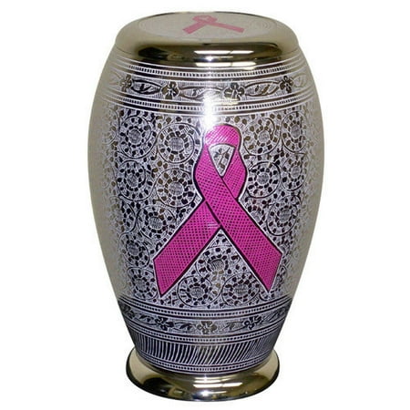 UrnsDirect2U Pink Ribbon Adult Urn