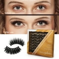 thumbnail image 4 of SHIDISHANGPIN 16 pares de pestañas postizas 3D, pestañas postizas para maquillaje de ojos, pestañas naturales largas y gruesas, 4 of 6