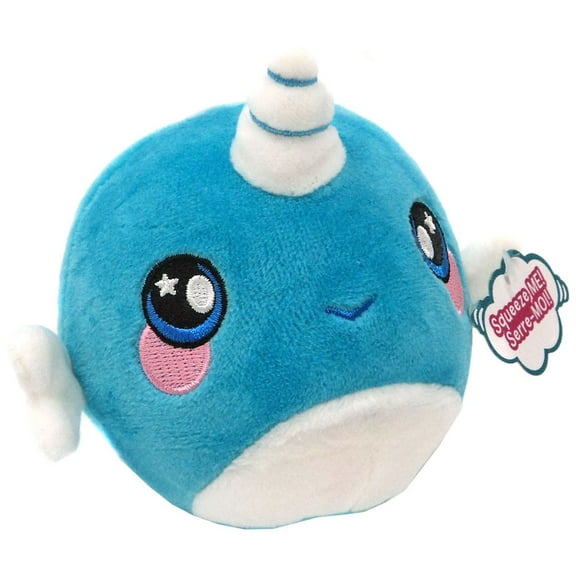 Squeezamals Series 2 Nadia Narwhal Plush